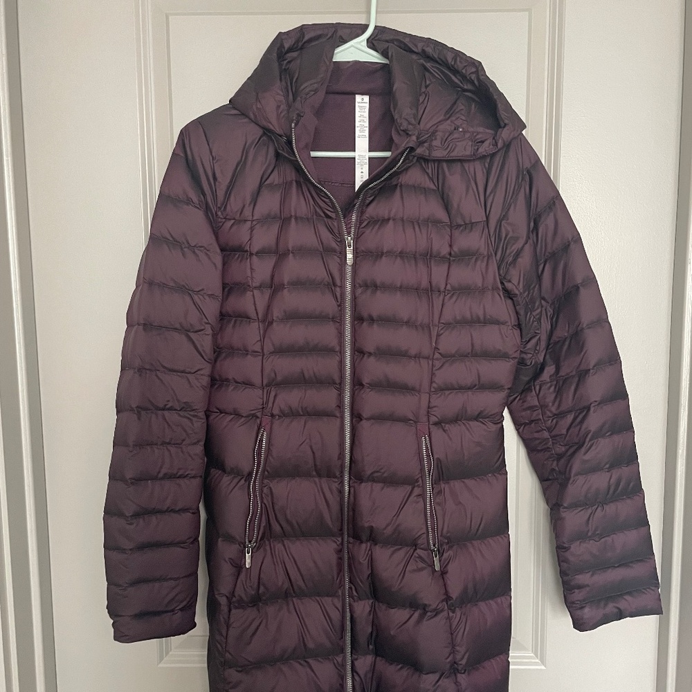 Long Lulu Lemon Puffer Jacket